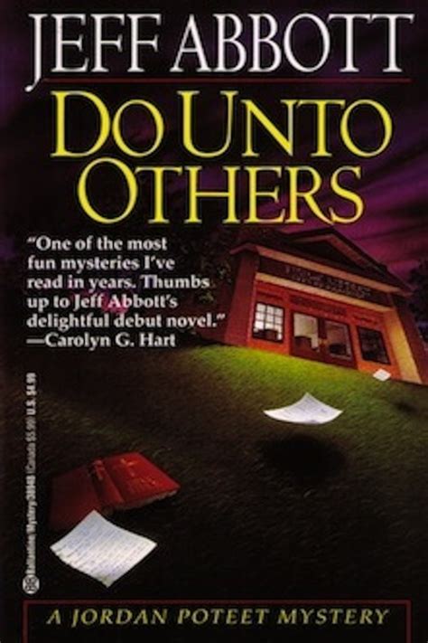 do unto others pure taboo|Do Unto Others (Jordan Poteet): Abbott, Jeff: 9780345389480: .